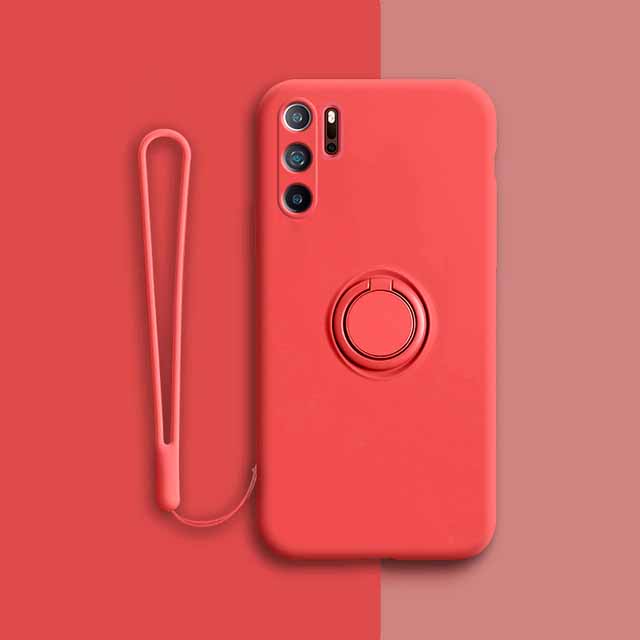 Pouzdro pro Xiaomi Redmi Note 13 12 Pro Plus 5G s držákem prstenu a stojánkem, silikonové pouzdro Redmi Note 12S 11S 10S 9S 8T 9 10 11 Pro kryt
