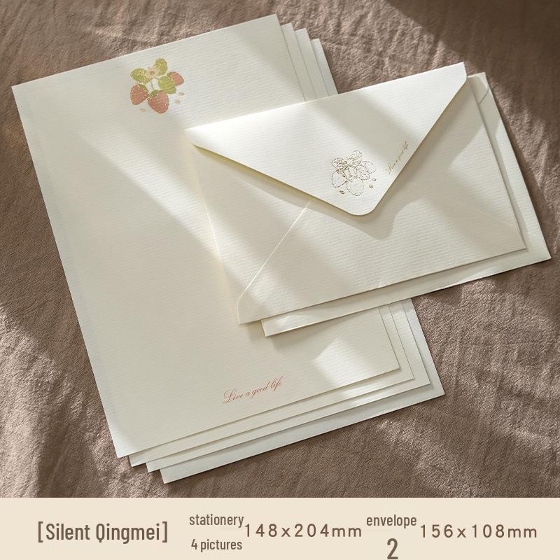 

Елегантний текстурований набір «Любовний лист» із золотої фольги з конвертами для романтичних зізнань та привітань