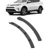4 ks Pro Toyota RAV4 (XA40) 2016 2017 2018 Auto Přední nárazník Podběh kola Lišta 52112-0R060 52113-0R060 Plast