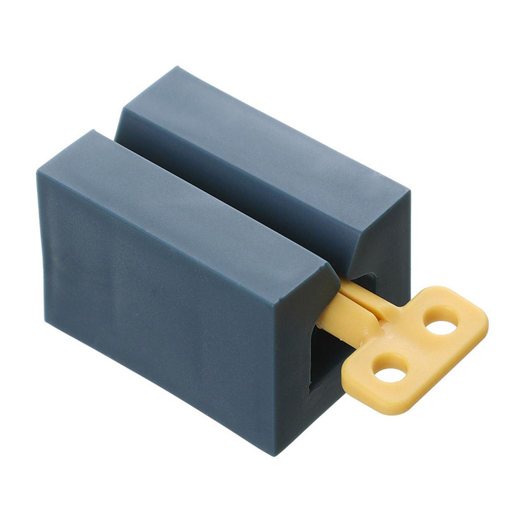 

Многофункциональный ручной выдавливатель зубной пасты для ванной комнаты с силиконом темно-синий