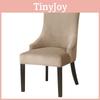 Wingback Stretch Velvet Chair Cover High Back Sloping Arm Dining Chairs Cover