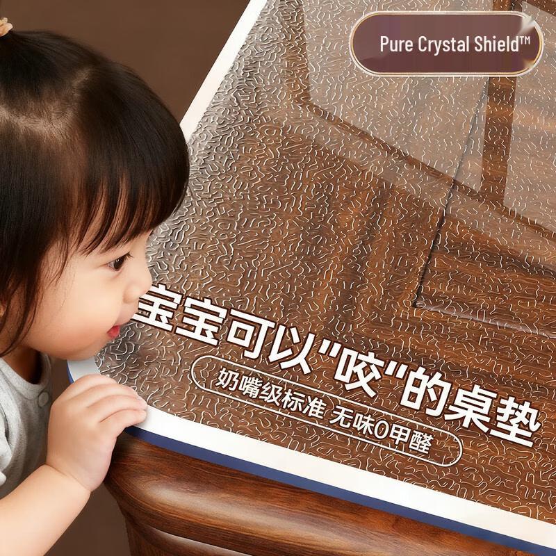 Zichen Transparent PVC Table Protector Mat