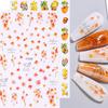 Herbst Ahornblatt Nagelsticker - Florales und Blätter Selbstklebedesign