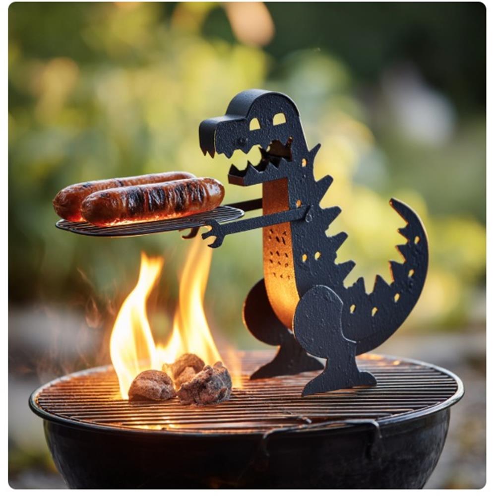 New Interesting Monster Barbecue Props Unique Outdoor Grilling Accessories Fun Bbq Decoration Pieces