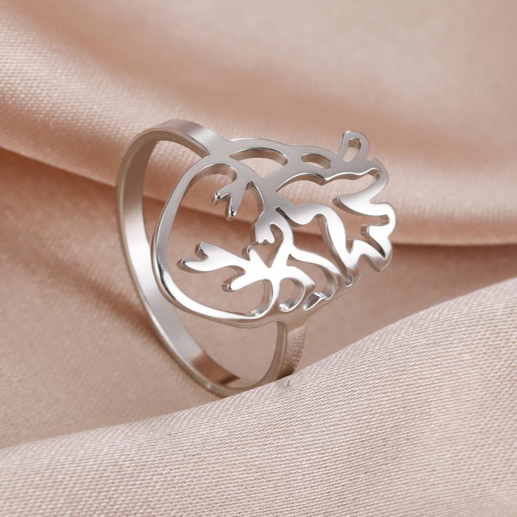 Fashion Anatomical Heart Rings for Women Men Medical Biology Finger Rings Stainless Steel Jewelry Gifts for Doctor