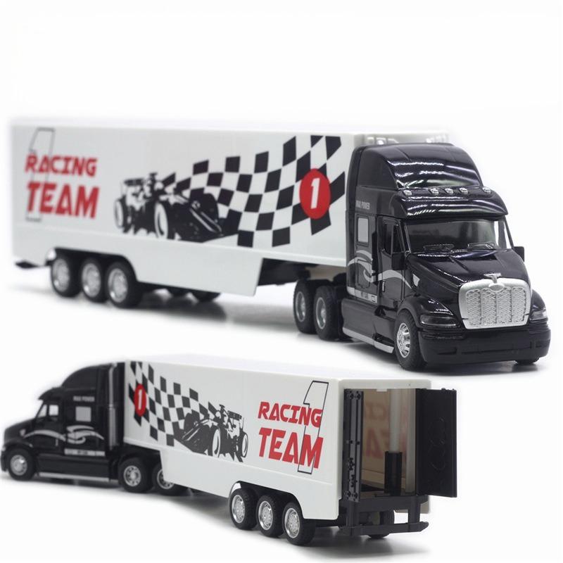 1/48 Big Size Container Truck Removable Windup Toy Children Gift