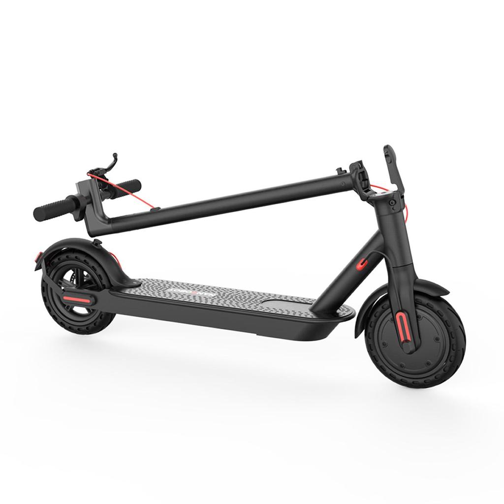 Nanrobot H1 Electric Scooter, 350W Motor, 36V 5.2Ah Battery, 15 Km Range, 8.5-inch Wheels, Electronic Brakes, Black