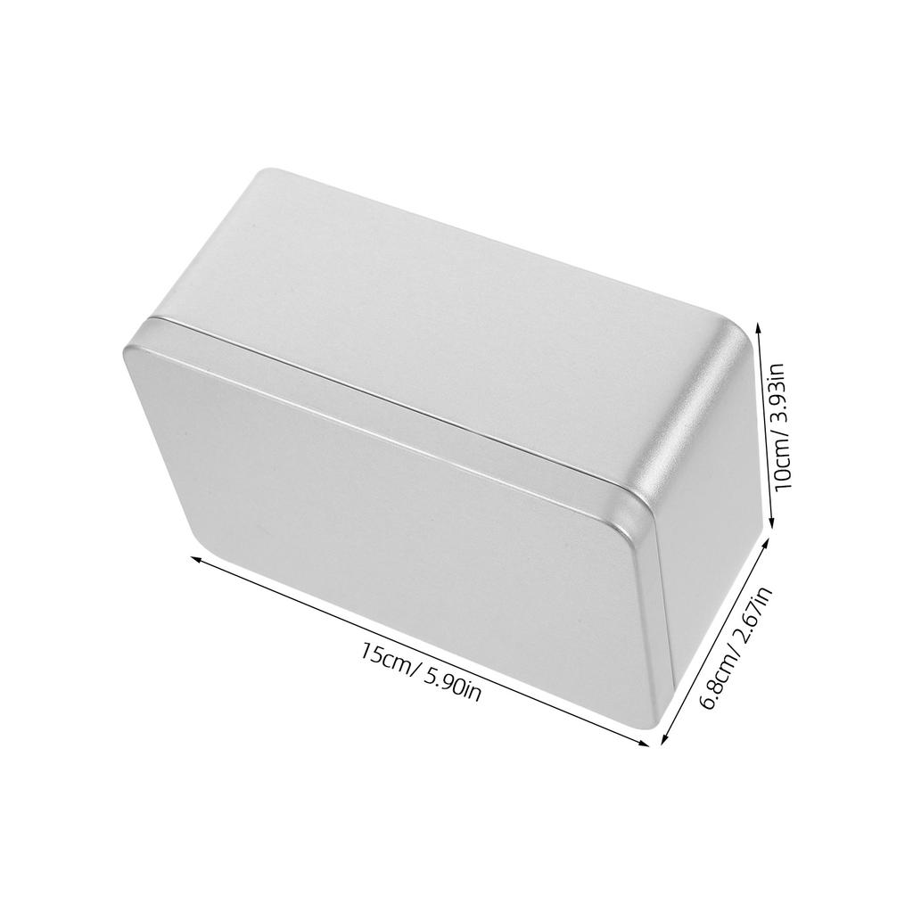 Weißblech Aufbewahrungsbox Mittel Vielseitiger Näh-Organizer Tragbarer Werkzeugkasten Fotohalter Bastelbedarf Organizer Aufbewahrungslösung