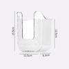 Bathroom Non Perforated Wall Mounted Wet Tissue Storage Box With Large Opening And Strong Load-Bearing Capacity