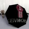 Printed Kenworth LOGOPrinted Folding Umbrella,Outdoor,Leisure,And Travel Umbrella,Durable Umbrella Fabric,Birthday And Holiday Gift