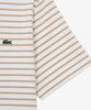 LACOSTE Women'S Striped Short Sleeve T-Shirt Tf262E-56G 02S