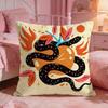 ArtGraffiti SnakeS Cushion Cover Premium Comfort Reversible Pillow Cove Two in One Design for Any Room  Car Interior