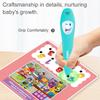 Spanish English Russian Early Education Intelligent Book Electronic Children Talking and Reading Pen Toy Learning Book With Pen