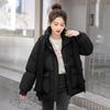 Down and Padded Jacket Winter 2025 New Fashion Padded Jacket Warm and Loose Thickened Hooded Cropped Jacket Cotton Jacket Ins