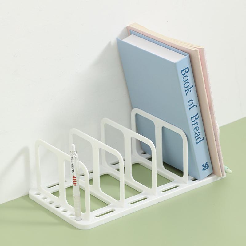 Removable Multi-function Book Magazine Bookshelf Storage Bookends Stand Desk Organizer Holder Home Office Desk Shelf