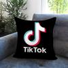 T-TikTok-K Cushion Cover Comfortable Reversible Pillow Cover Ideal for Car Sofa Bedroom & Beyond