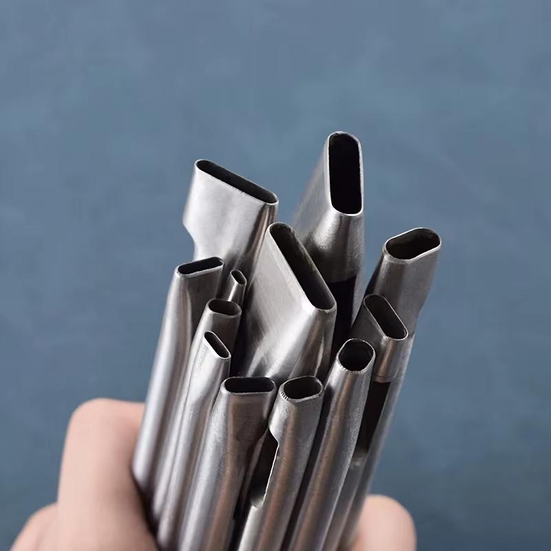 1/8Pcs 6Mm-10Mm Hollow Leather Crafting Hand Punching Tool Kit For Leather Crafting Oval Hole Punch Diy Accessories