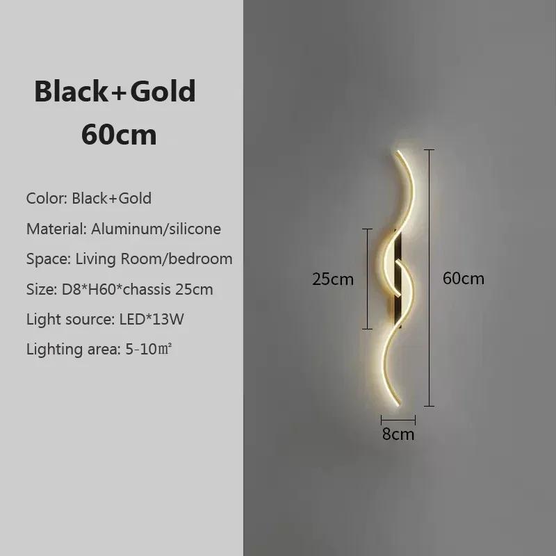 DAMIASMIL Modern LED Wall Lamp for Bedroom Bedside Wall Lights Home Living Room Decoration Interior Wall Sconce Fixture Luster