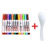 Magic Floating Watercolor Pen, 12 Color Washable Whiteboard Pen, Children's Puzzle Drawing Water Floating Pen Set