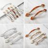 European Style Red Amber Drawer & Wardrobe Handle - Modern, Simple Cabinet Door Hardware