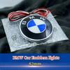 Emblema LED Iluminado de Color Único Estático de 82 mm Luz Roja Azul Blanca Delantero Trasero Insignia Brillante Apto para BMW F10 E60 E61 E87 E90 E93 F3