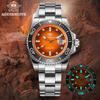 ADDIESDIVE New Man Watches Quartz Watch For Men 200M Waterproof Super Luminous Luxury AD2089 Stainless Steel Silicone Strap