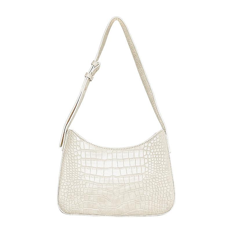 Versatile Crocodile Pattern Niche Style Underarm Bag Women's High-end Handbag Fashion Styling Shoulder Bag Women