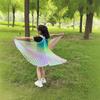 Colorful Wing Cape For Kids Role Play Lightweight Polyester Easy Wear Theater Costume Birthday Party Photography Accessory