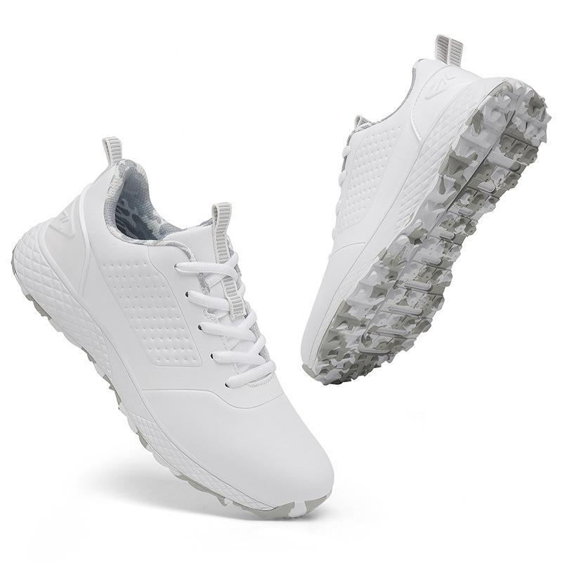 Golf shoes men s and women s new fixed nails buttons new new couples golf shoes casual sports shoes 35