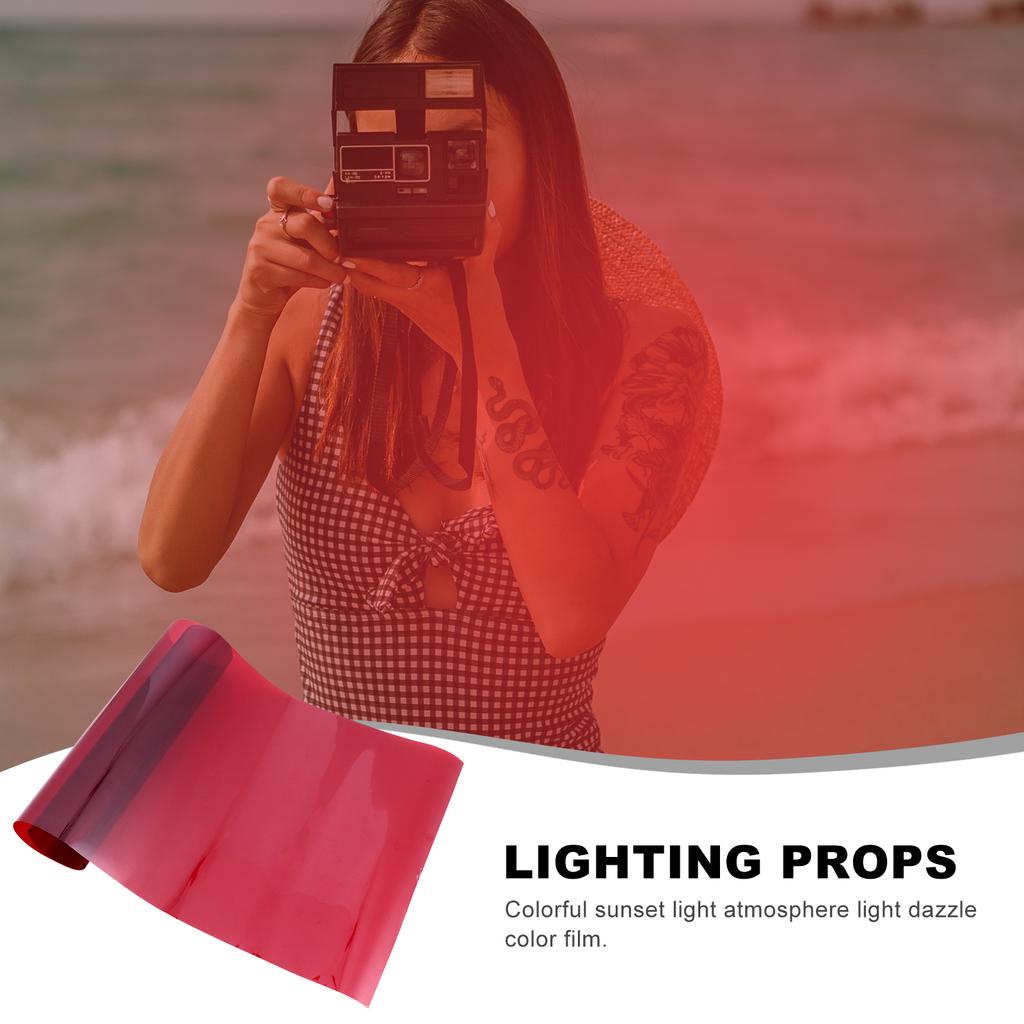 Diffuser Sunset Ambient Light Color Changing Absorbing Camera Amber for Lights Colored Gels Lighting Orange