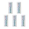 Pill Reminder And Tracker Tool Reusable Peel And Stick Medication Pet Med Reminder Sunday to Saturday Tracker Attach to Your Bottle for Travel