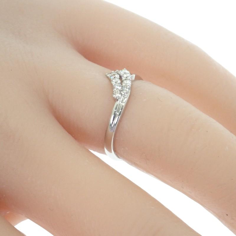 no brand  #11(JP Size) ring Pt900Platinum Women