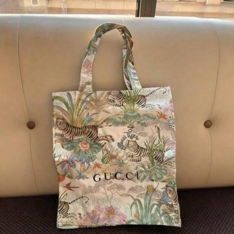 Gucci Damen Tasche Baumwollstoff Geeignet für Pendeln, Umweltfreundlich und Faltbar und Partys Ein Ausgezeichnetes Geschenk