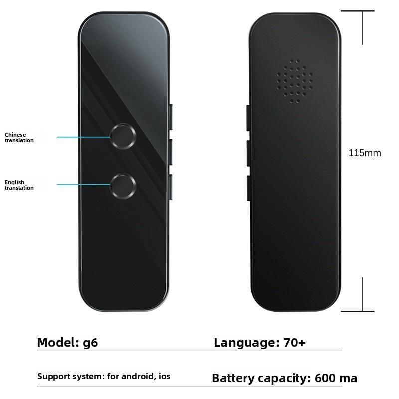 G6 Intelligent Voice Translator 137 Multi-language Translation, Intelligent Translation Stick, Bluetooth Voice Translator