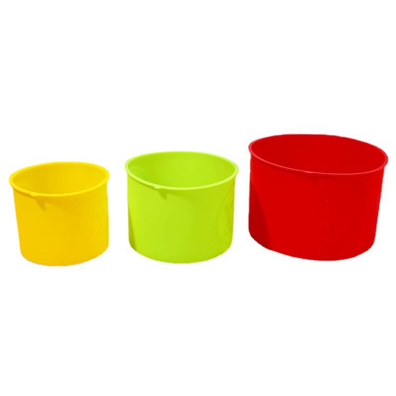 Colored High-Top Silicone Cake and Mousse Mold for Easter Baking