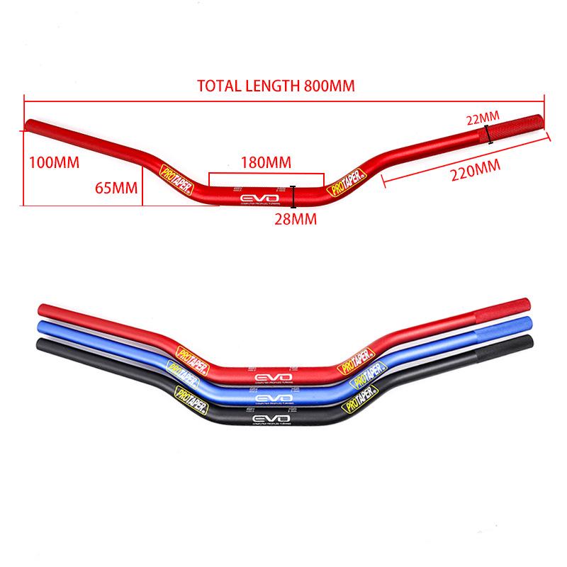 Geometric Aluminum Motorcycle Handlebar Accessory