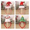 Cartoon Christmas Headbands Snowman Xmas Tree Headbands Holiday Hairbands  New Year Celebration