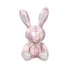 Toy Plush Plaid Rabbit Doll Bedroom Decorate The Living Room Fashionable Cute
