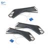 For BMW 3 Series E90 E91 2005-2012 3pcs LHD/RHD Car Interior Hand Sewing Door Handle Pull Leather Cover Black with Red Blue