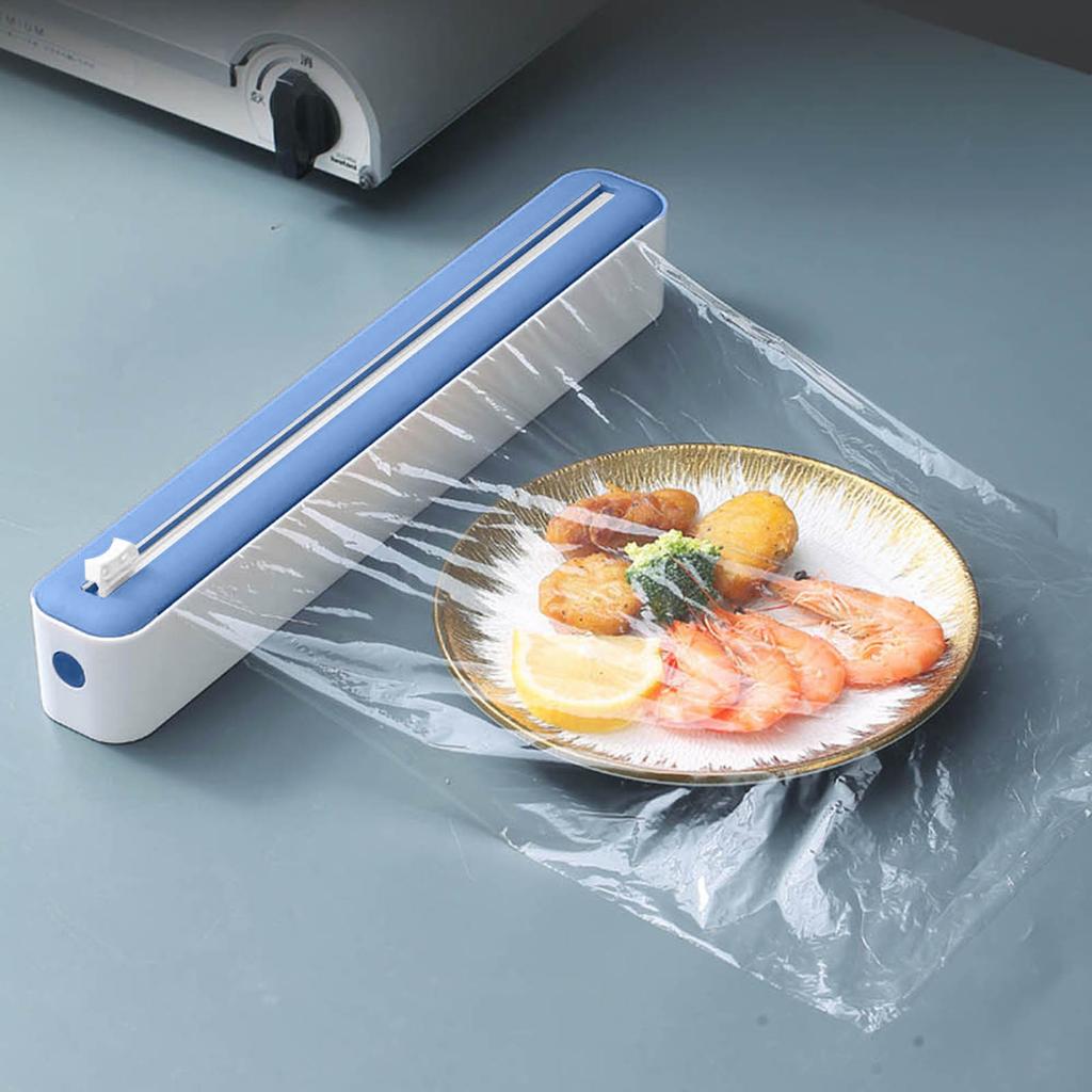 Kitchen Gadgets Disposable Cling Film Cutter Breaking Household Supplies Multifuctional Cling Film Cutting Box Accessories