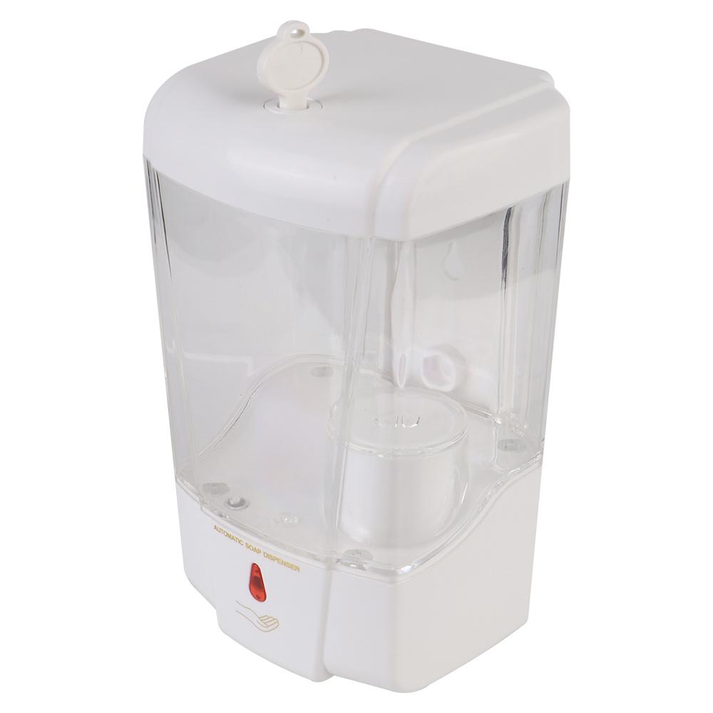 For Kitchen Bathroom Touch-free Lotion Pump Touchless Liquid Wall-Mount Automatic IR Sensor Soap Dispenser 700ml