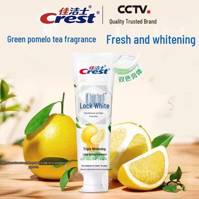 Crest Scented Lock-White Toothpaste 120g X 6 Pack