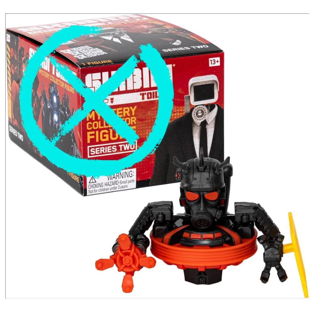 

Фигурка игрушка Скибиди туалет мерч официально лицензированная детская фигурка экшн пластиковая игрушка сюрприз титан Делюкс 6 дюймов Плунжермен