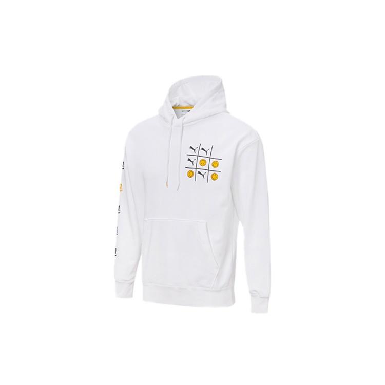 PUMA Club Casual Printing White Men s 530368-02 S