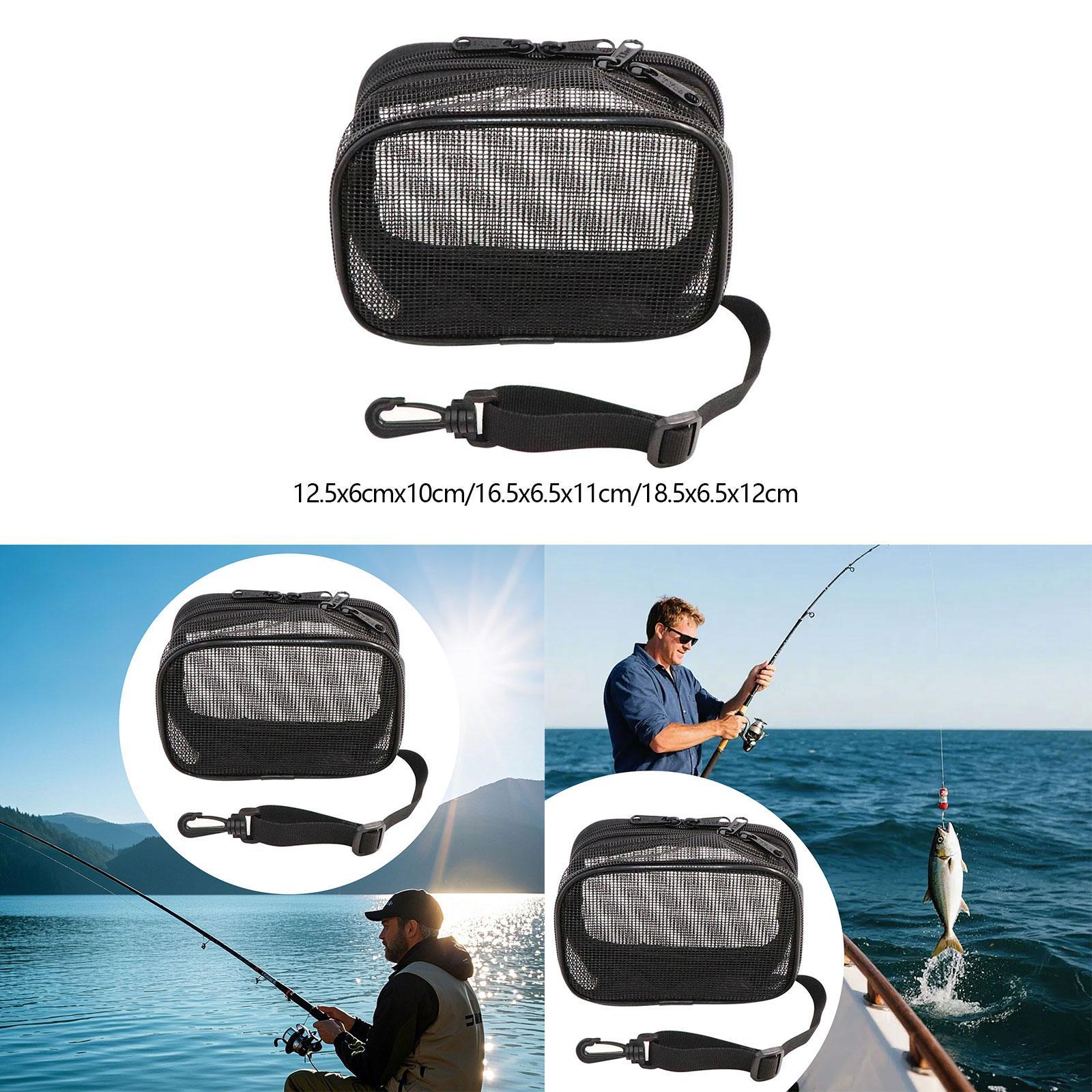 

Anchor Ball Pouch, Fishing Marker Buoy Case with Zipper, Lure Storage Bag Oxford Cloth Marine Buoy Float Bag M