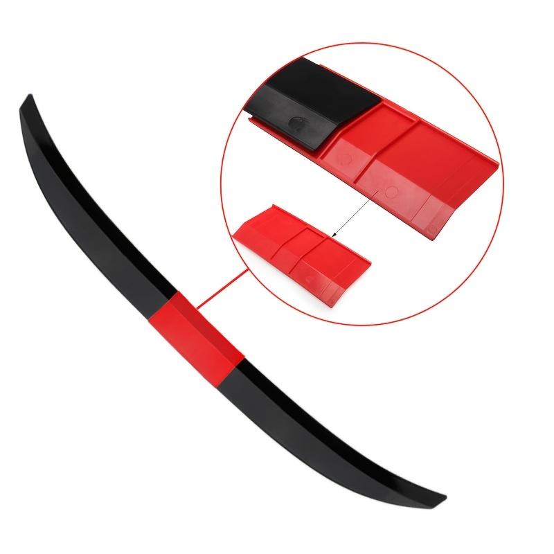 Universeller Auto-Modifikations-Heckflügel, Bohren nicht erforderlich, Dreistufig verstellbar, Klebend, Geeignet für Limousine und Coupé, Fester Luftflügel