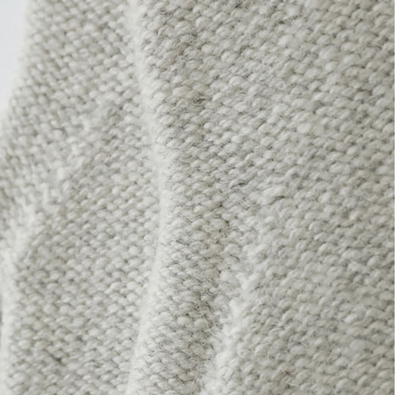 NOTHING WRITTEN Alpaca Knit Mittens (Ash Gray)