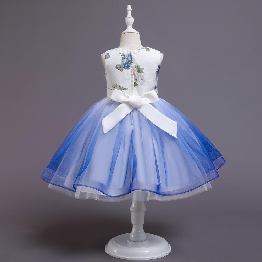 Girls First Communion Dress for Kids Toddler Princess Halloween Carnival Dresses Baby Girl Party Prom Gown Clothing