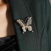 Bo Xin Yun Korean Zircon Butterfly Brooch High-End Hollow-Out Insect Corsage Pin