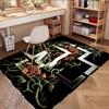 Rammstein Print Rug, Washable Floor Carpet, For Entryway Dorm Laundry Room Office Study, Home Decor Birthday Christmas Gift